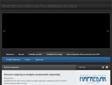 Tablet Screenshot of napredak.at